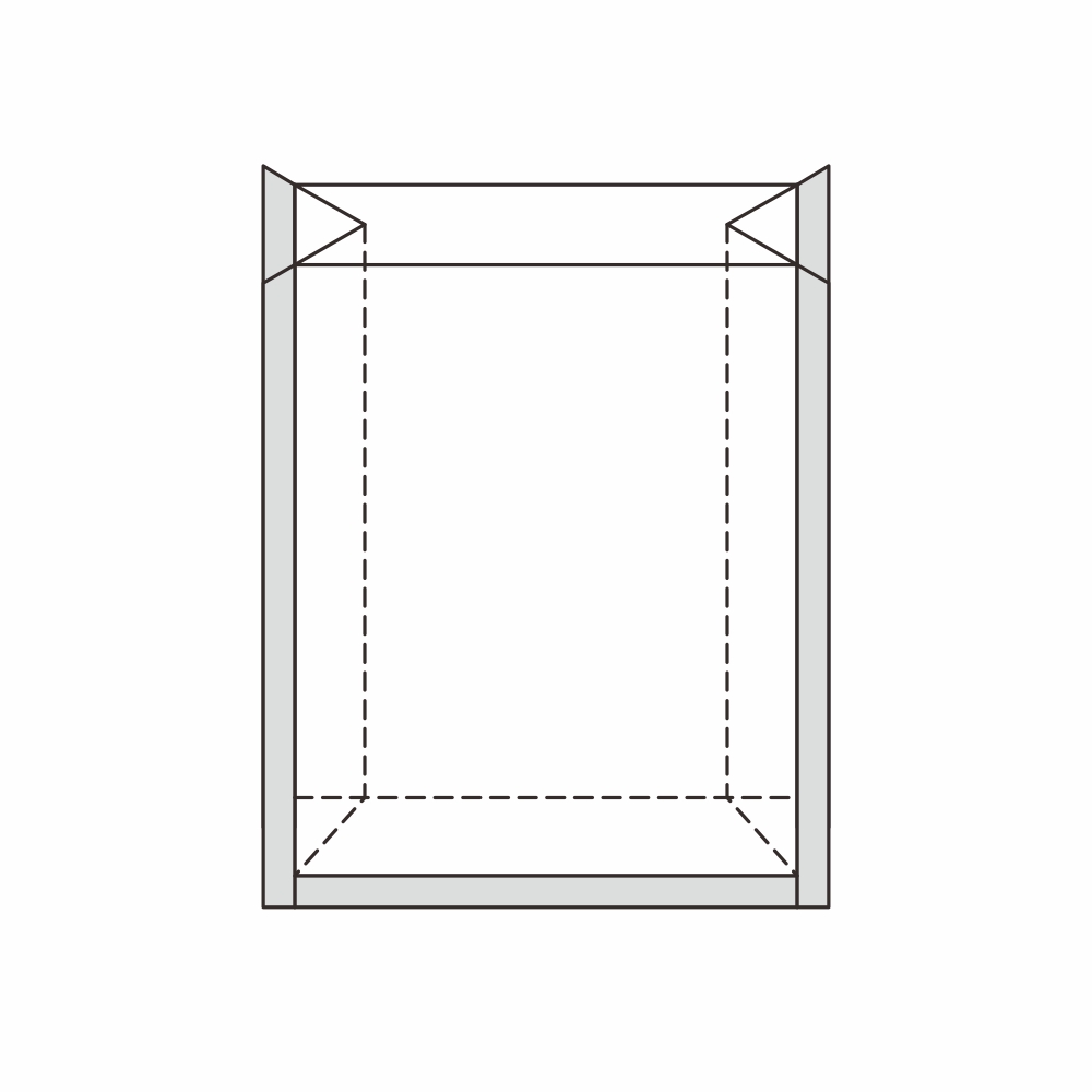 平底(方底)袋 (八邊封)